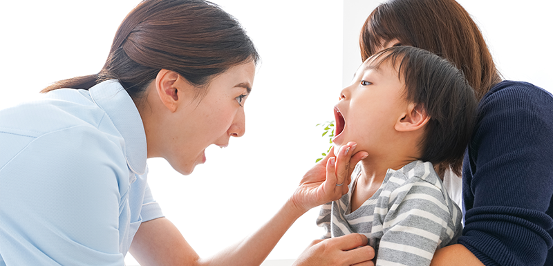 歯並びや不正咬合のチェック