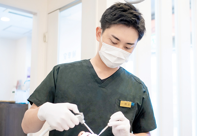 人工歯の作成と装着