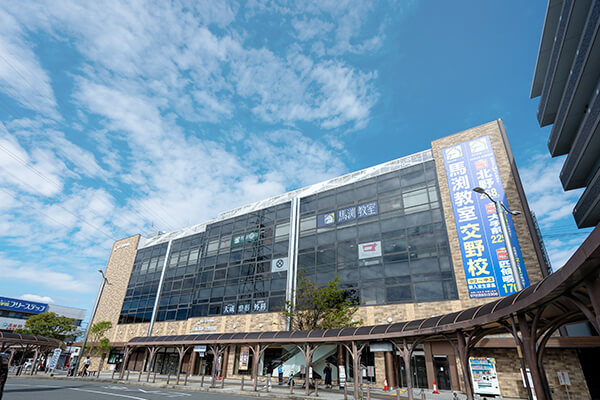 京阪交野市駅ロータリー内の好アクセス